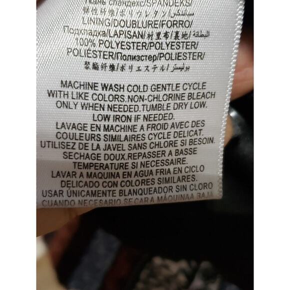 BCBGeneration Women's Multi Lined Striped Long Sleeve Open Front Blazer Size L - Picture 11 of 16